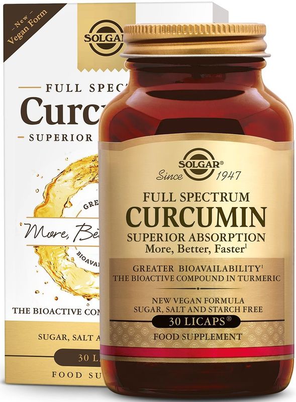 Solgar - Vloeibaar Extract van Curcumine - 90 Softgels