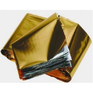 FixFirst  - Noodpakket - Reddingsdeken - Warmtedeken - goud/zilver 160x210