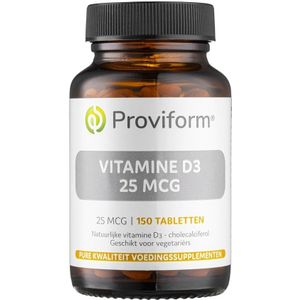 Proviform Vitamine D3 25mcg Tabletten