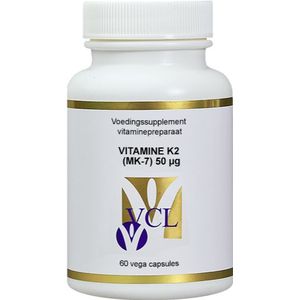 Vital Cell Life Vitamine K2 (MK-7) 50mcg Vega Capsules