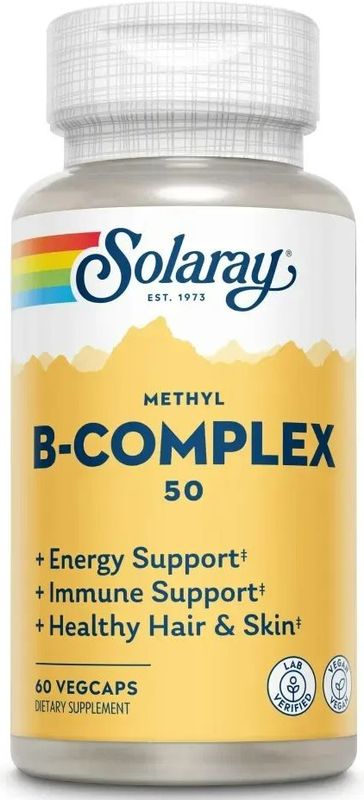 Solaray Methyl B-complex 50 Capsules