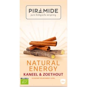 Piramide Natural Energy Kaneel & Zoethout Thee