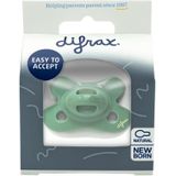 Difrax Fopspeen Natural Newborn Uni Sage