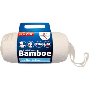 Lucovitaal Bamboe Nek Kussen Wit