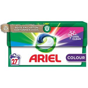 Ariel - All-in-1 PODS Color Clean & Fresh - Wasmiddelcapsules - 27 stuks - Effectief bij lage temperaturen