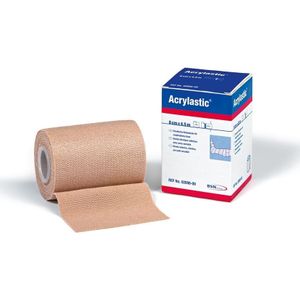 Acrylastic - Rekverband - Beige - 100% Katoen - 4,5m x 10cm