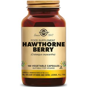 Solgar Hawthorne (Meidoorn) Berry Capsules