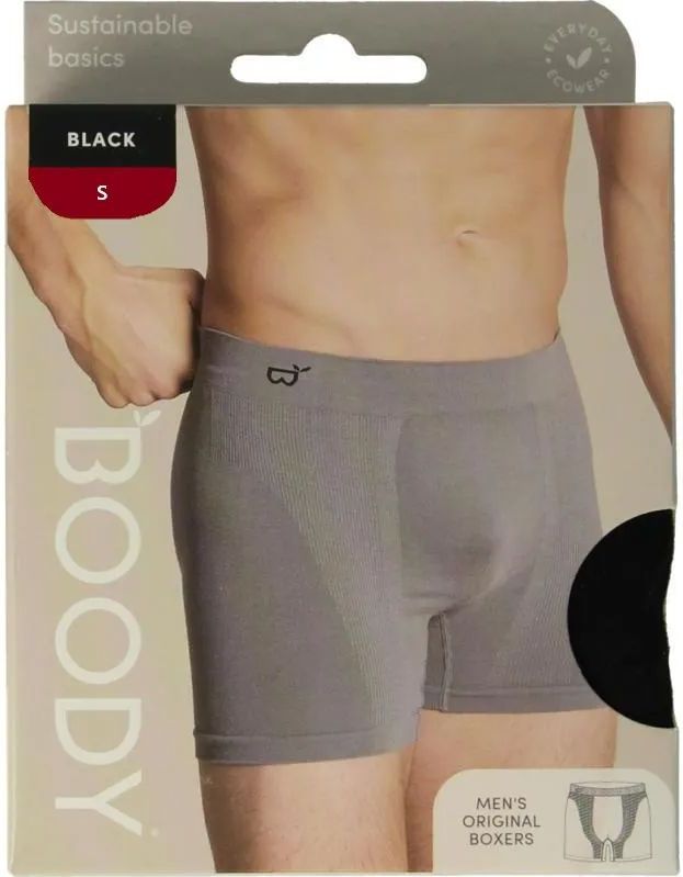 Boody Herenboxer Zwart S
