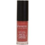 Benecos Natural Matte Liquid Lipstick Rosewood Romance