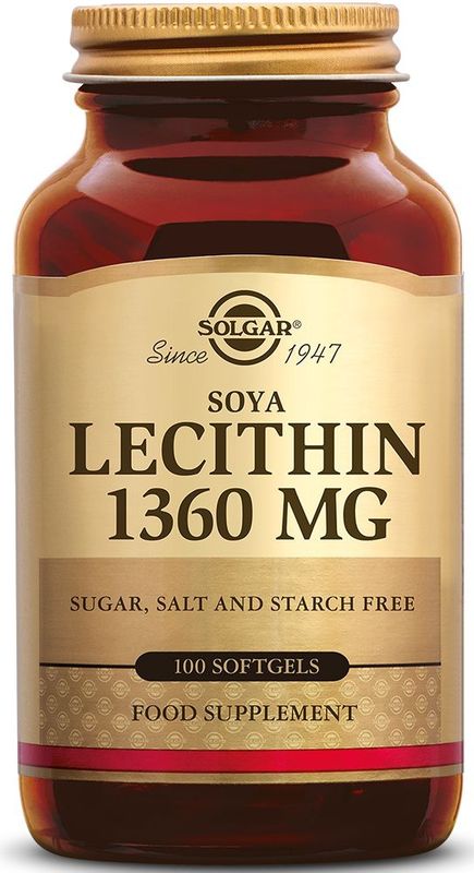 Solgar - Sojalecithine - 1360 mg - 100 Softgels