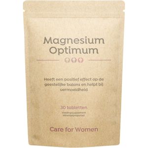 Care for Women - Magnesium Optimum - Voedingssupplement - 30 Tabletten