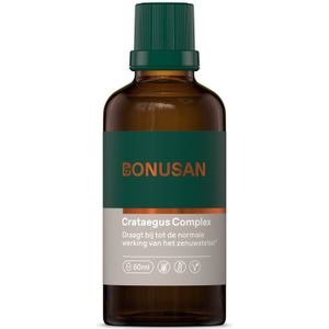 Bonusan - Crataegus Complex Tinctuur - 50 ml - Kruidenformule