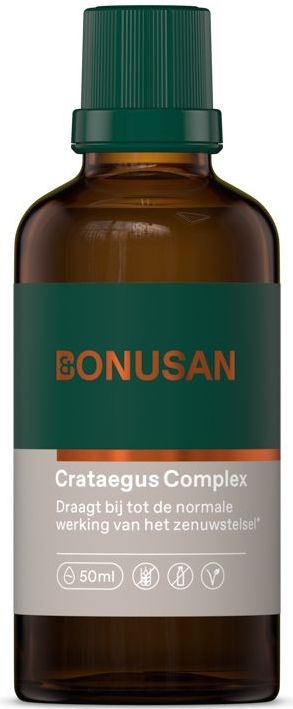 Bonusan - Crataegus Complex Tinctuur - 50 ml - Kruidenformule