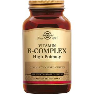 Solgar Vitamine B-complex Capsules 100 Stuks