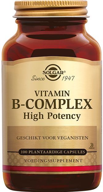 Solgar Vitamine B-complex Capsules 100 Stuks