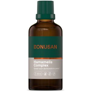 Bonusan - Hamamelis Complex - Kruidenpreparaat - 50 ml - Alcoholgehalte 71%