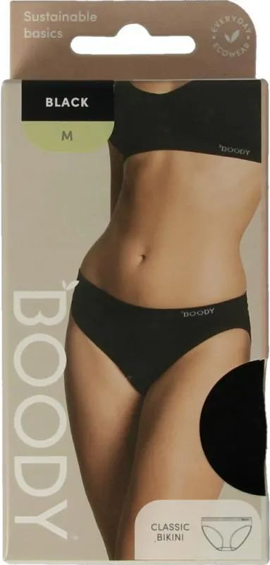 Boody Classic Bikinislip Zwart M