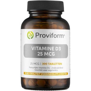 Proviform Vitamine D3 25mcg Tabletten