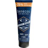 Benecos For Men Only  3-in-1 Bodywash