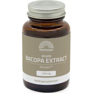 Mattisson HealthStyle  Vegan Bacopa Extract Capsules