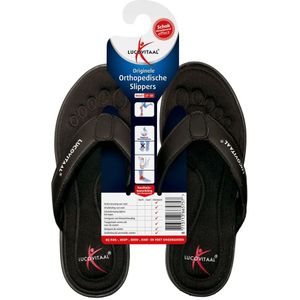 Lucovitaal - Orthopedische Slippers - Zwart