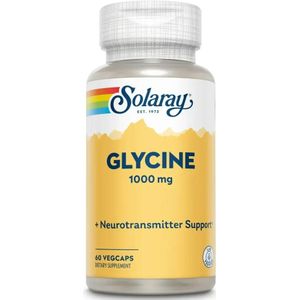 Solaray Glycine 1000mg Capsules