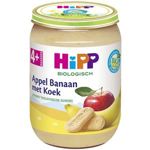 HiPP 4M+ Appel Banaan met Koek