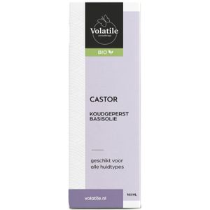 Volatile Castor Koudgeperst Basisolie Bio