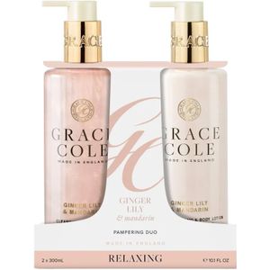 Grace Cole Ginger Lily & Mandarin Pampering Hand Care Duo