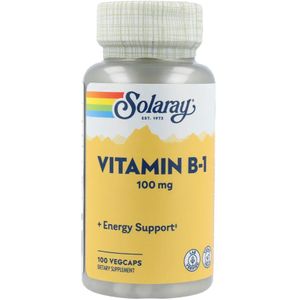 Solaray Vitamine B1 100mg Capsules