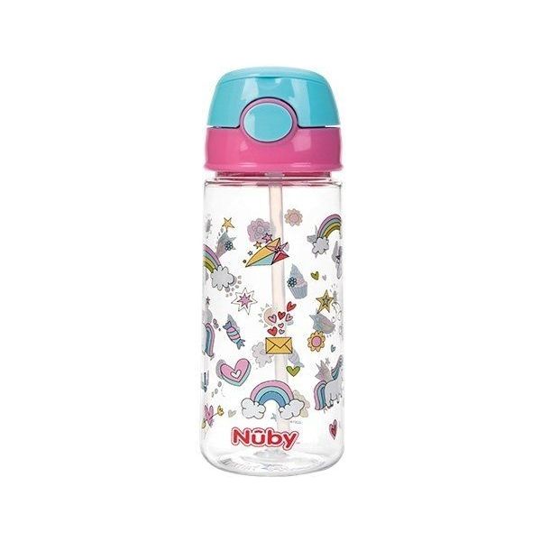 Nuby Thirsty Kids 12oz Flip-it Boost Cup, Flamingos - Walmart.com