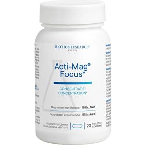 Biotics - Acti-Mag Focus - Tabletten - 90 stuks
