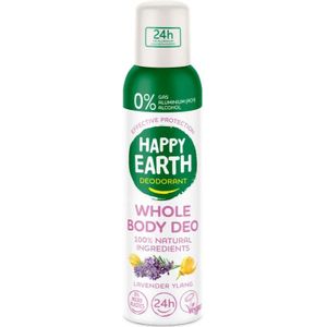 Happy Earth Whole Body Deo Spray Lavender Ylang
