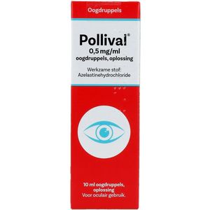 Pollival - Oogdruppels - 0,5mg/ml - Antiallergisch