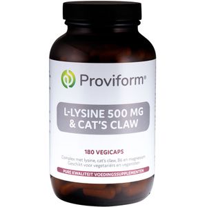 Proviform L-lysine 500 mg & Cat's Claw Capsules