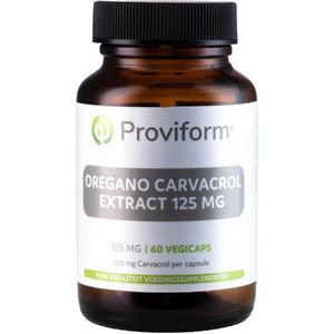 Proviform Oregano Carvacrol Extract 125mg Capsules