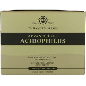 Solgar - Advanced 40+ Acidophilus - Probioticum - 1,5 miljard bacteriën per capsule