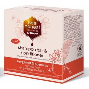 Bee Honest Shampoo Bar & Conditioner Bergamot & Bijenwas