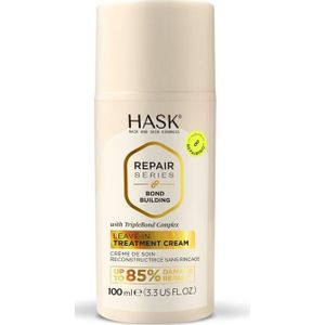 HASK - Bond Building Leave-In Treatment Cream - 100 ml - Haarcrème - Met TripleBond Complex en Arganolie