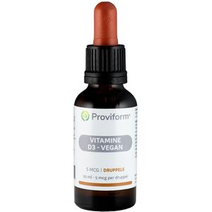 Proviform Vitamine D3 - 5 MCG Vegan Druppels