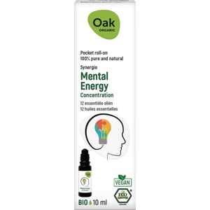 Oak Organic Pocket Roll-on Mental Energy