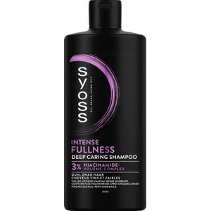 Syoss - Intense Fullness - Shampoo - 440ml - 3% Niacinamide