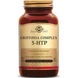 Solgar - Griffonia Complex 5-HTP - Capsules - 30 stuks - Bevat 100 mg 5-HTP