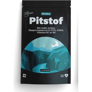Mindhero - Pitstof Nachtformule - Capsules - 30 Stuks - Vegan