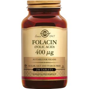 Solgar - Folacin - Foliumzuurtabletten - 400 mcg - 250 tabletten
