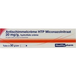 Healthypharm Antischimmelcrème Miconazolnitraat 20mg