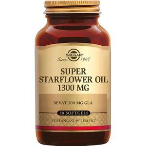 Solgar Super Starflower (Borage) Oil 1300 mg (300 mg GLA) Softgels