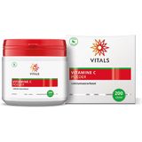 Vitals - Vitamine C poeder - calciumascorbaat - 200 gram