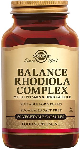 Solgar - Balance Rhodiola Complex - Capsules - 60 stuks