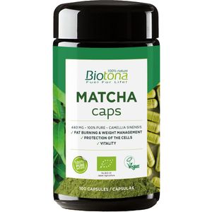 Biotona Matcha Caps 100 capsules